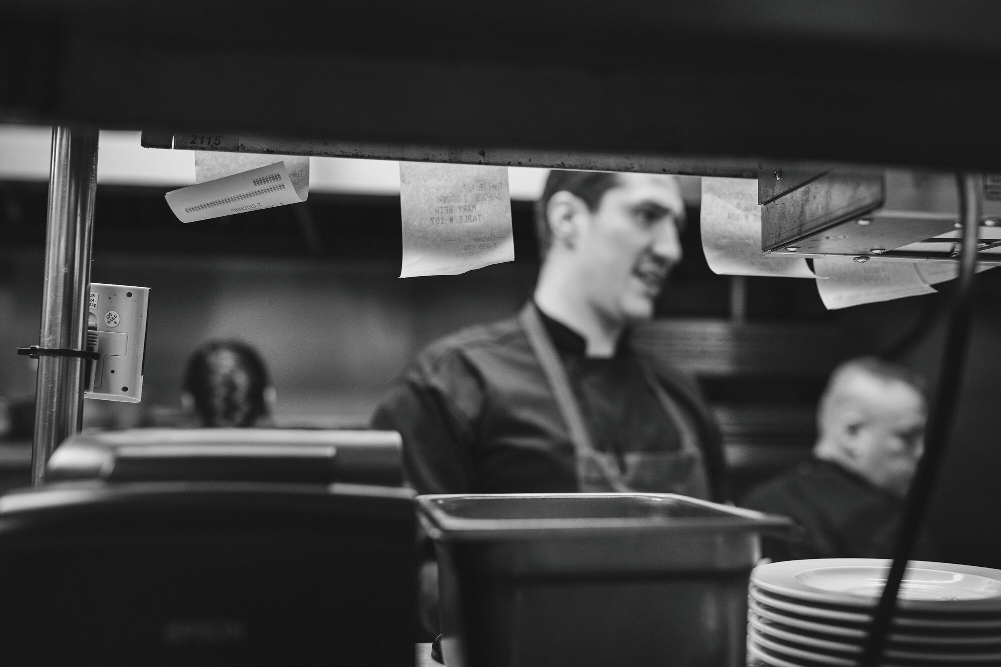 Chef at work in the kitchen